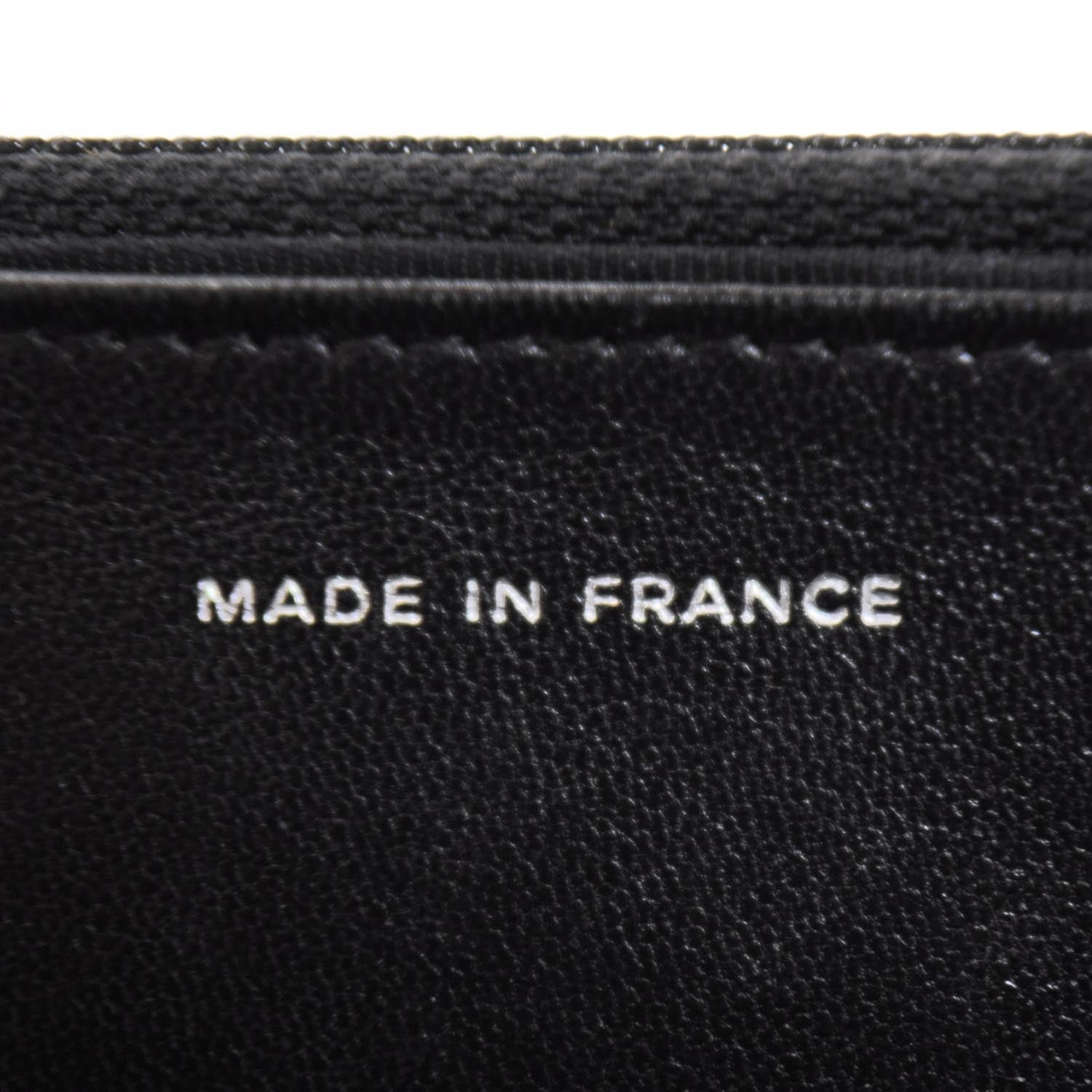 Chanel Patent Quilted Wallet On Chain WOC Black SHW 8 of 8