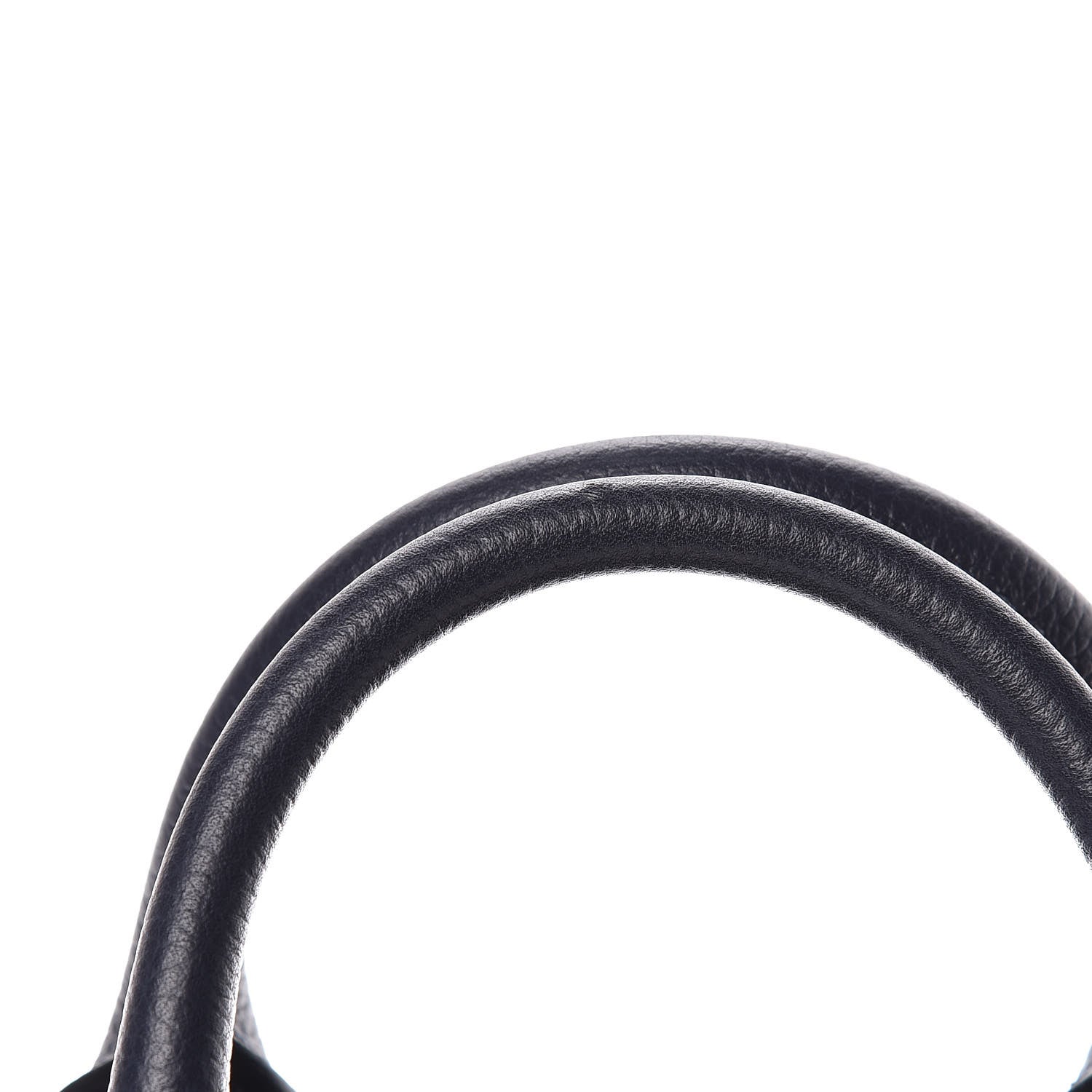 Alexander McQueen Pebbled Calfskin Mini Padlock Navy 11 of 11