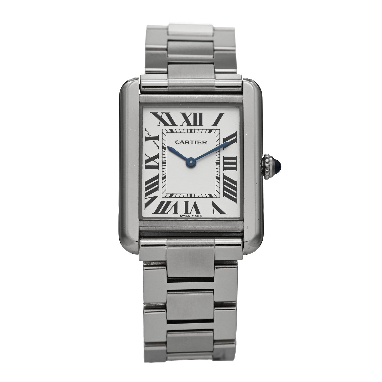 Cartier Stainless Steel 24mm Tank Solo Quartz Watch 1 of 4