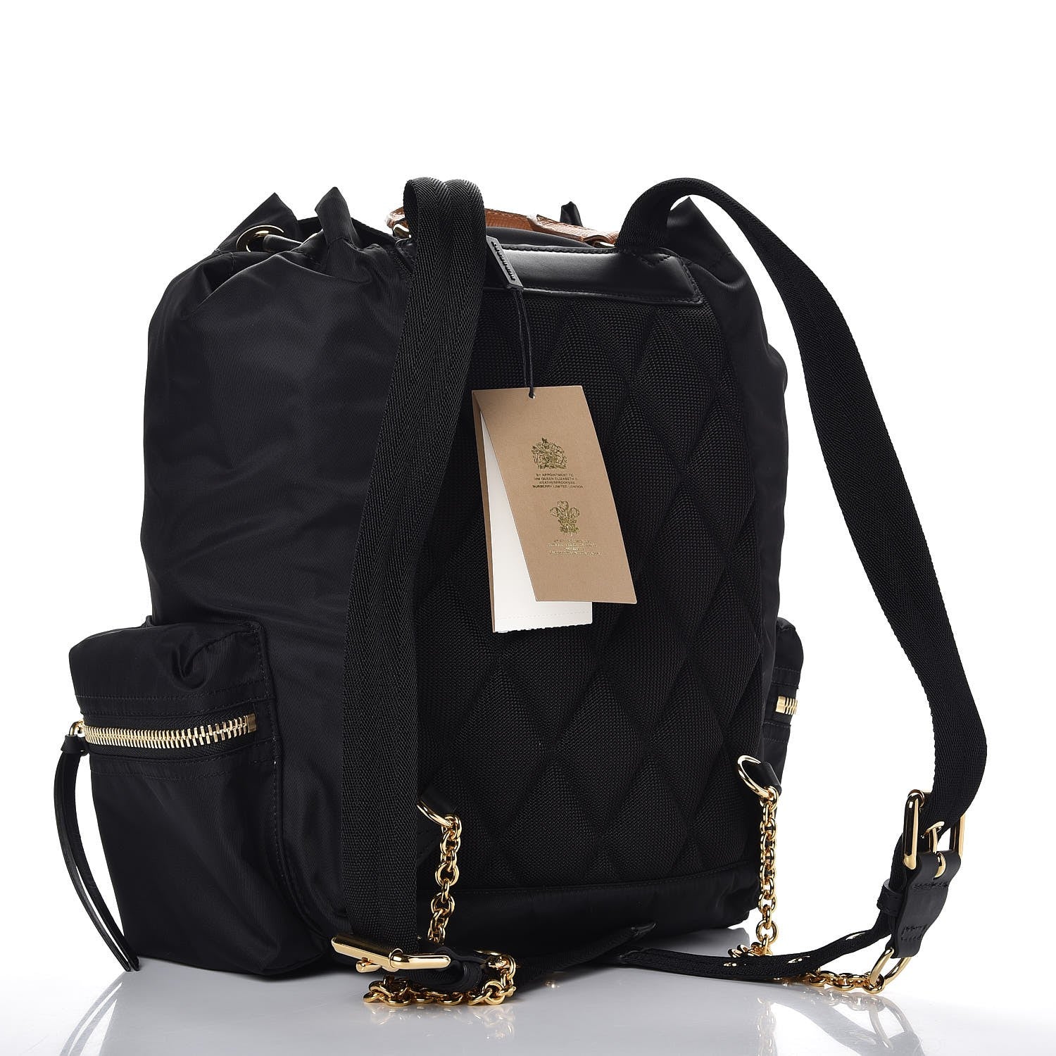 Burberry Nylon Medium Rucksack Backpack Black 3 of 7