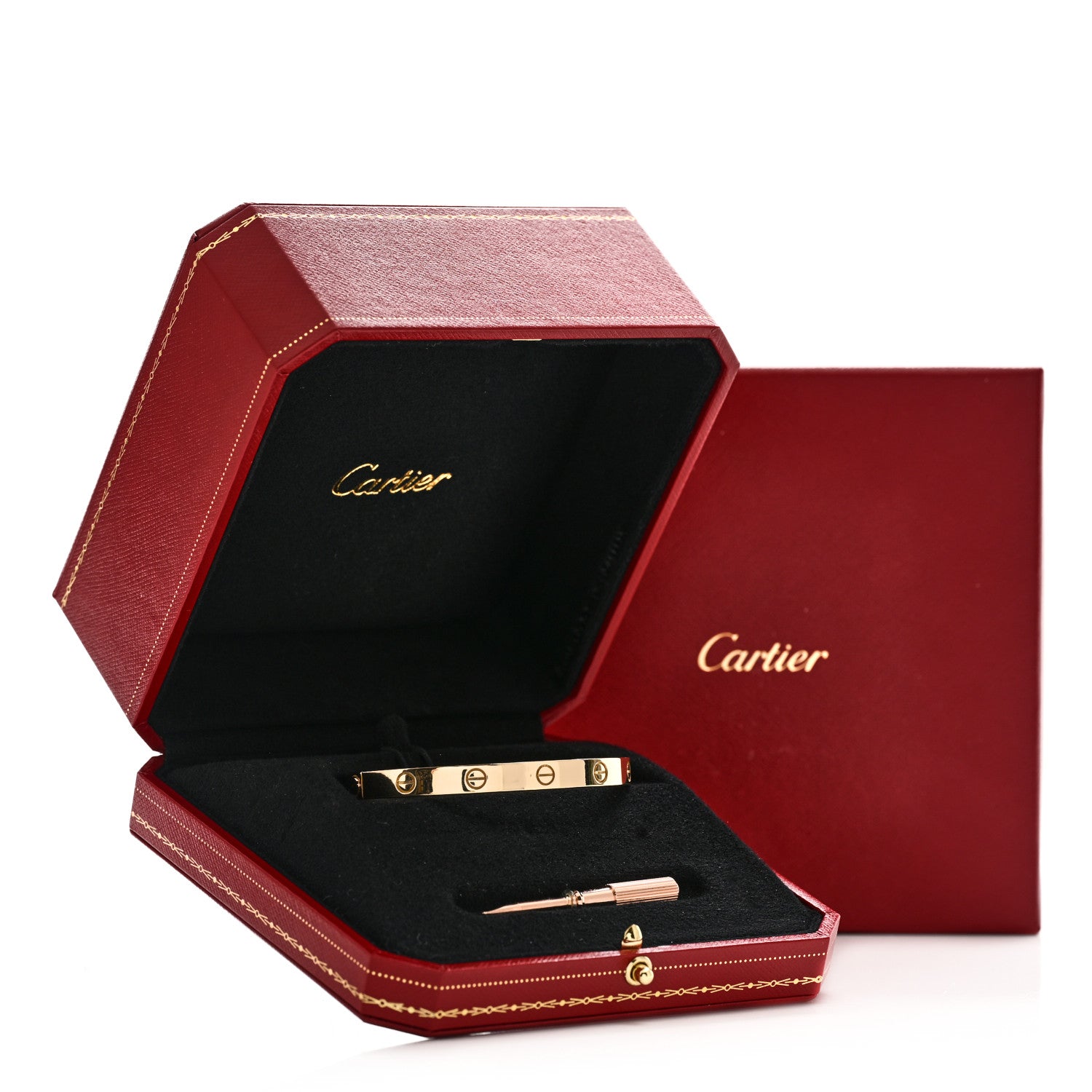 Cartier 18K Yellow Gold LOVE Bracelet 18 6 of 6