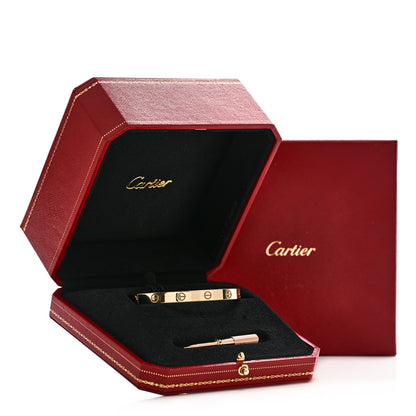 Cartier 18K Yellow Gold LOVE Bracelet 18 6 of 6