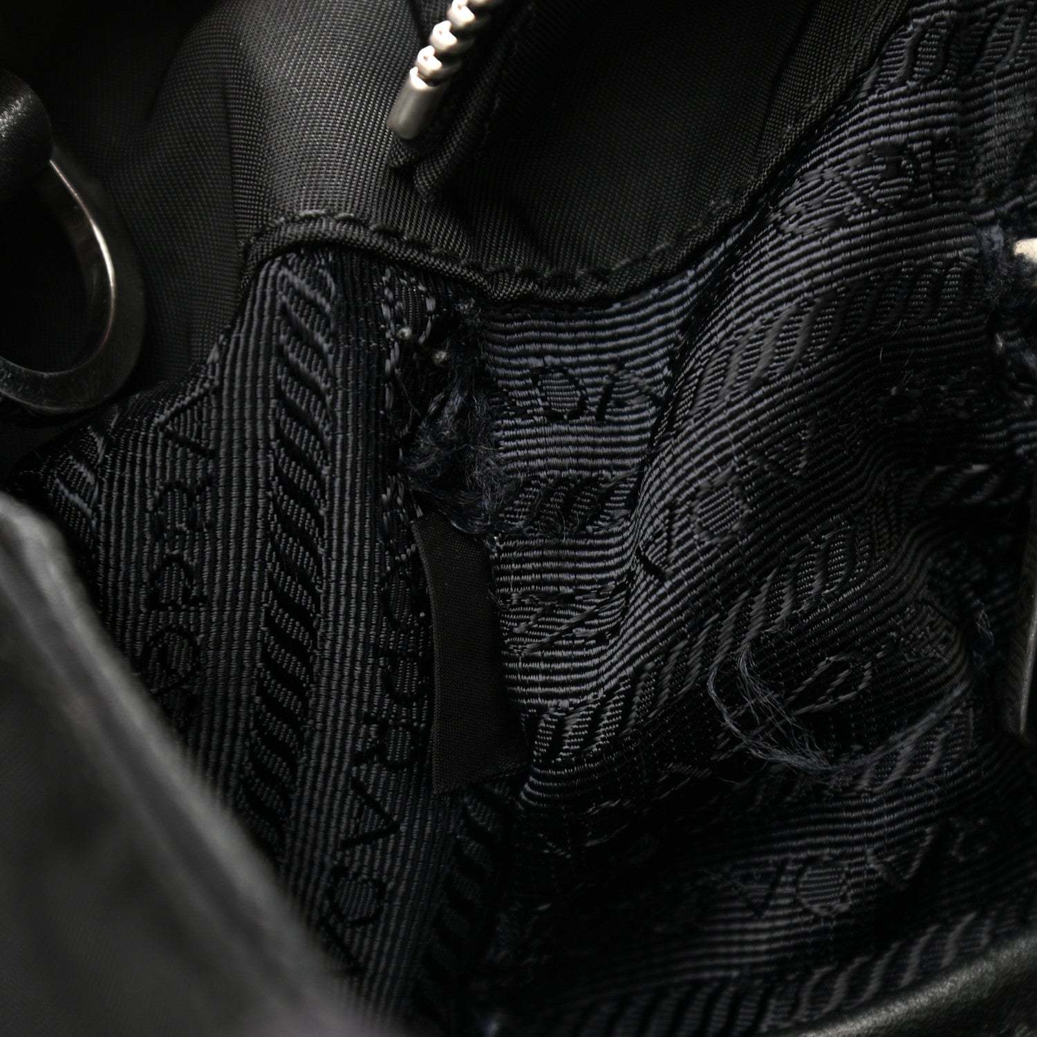 Prada Tessuto Nylon Diaper Bag Black 11 of 13