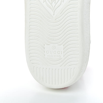 Gucci Calfskin Ayers Web Tiger Removable Patches Mens Ace High Top Sneakers 8.5 White 7 of 10