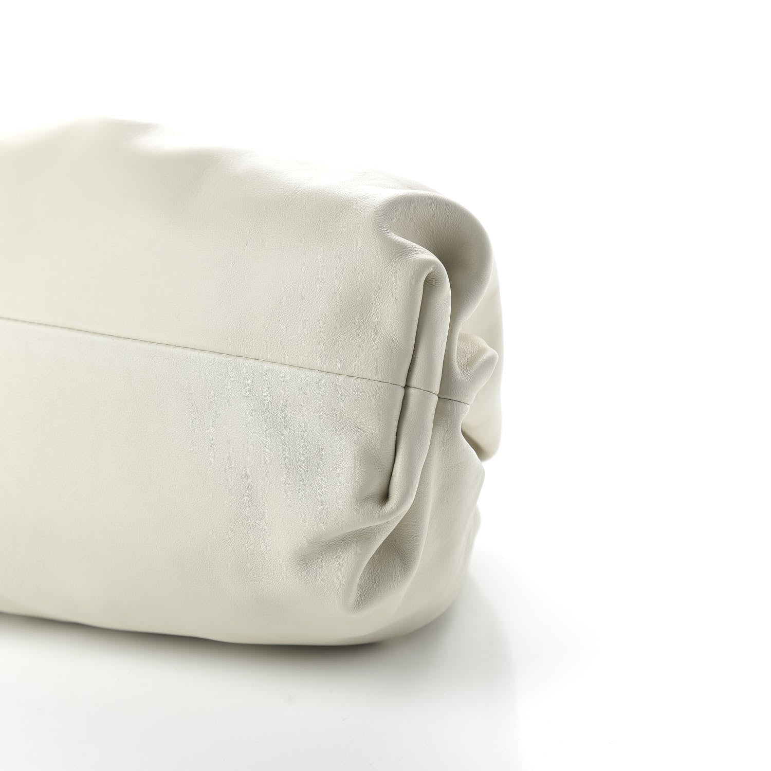 Bottega Veneta Smooth Butter Calf The Pouch Oversized Clutch Mist 7 of 9