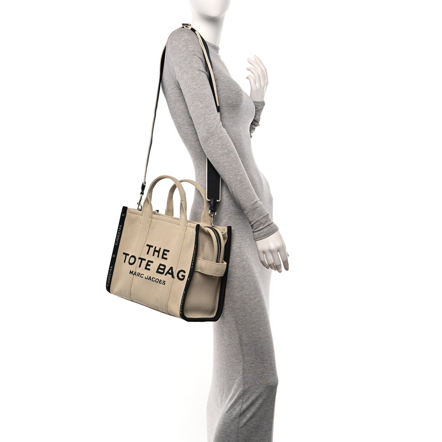 Jacquard Medium The Traveler Tote Bag Warm Sand