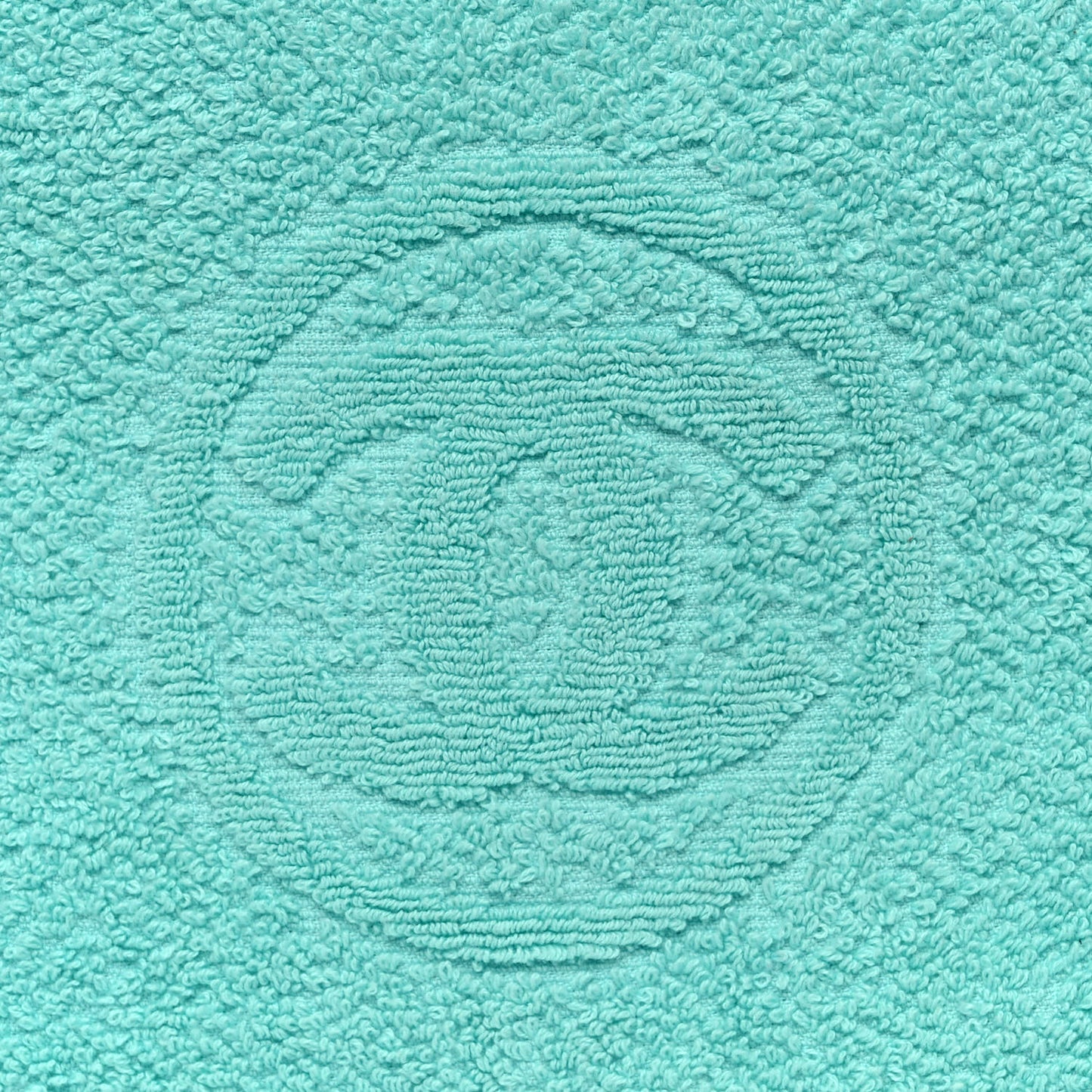 Terry Cotton CC Beach Tote Turquoise