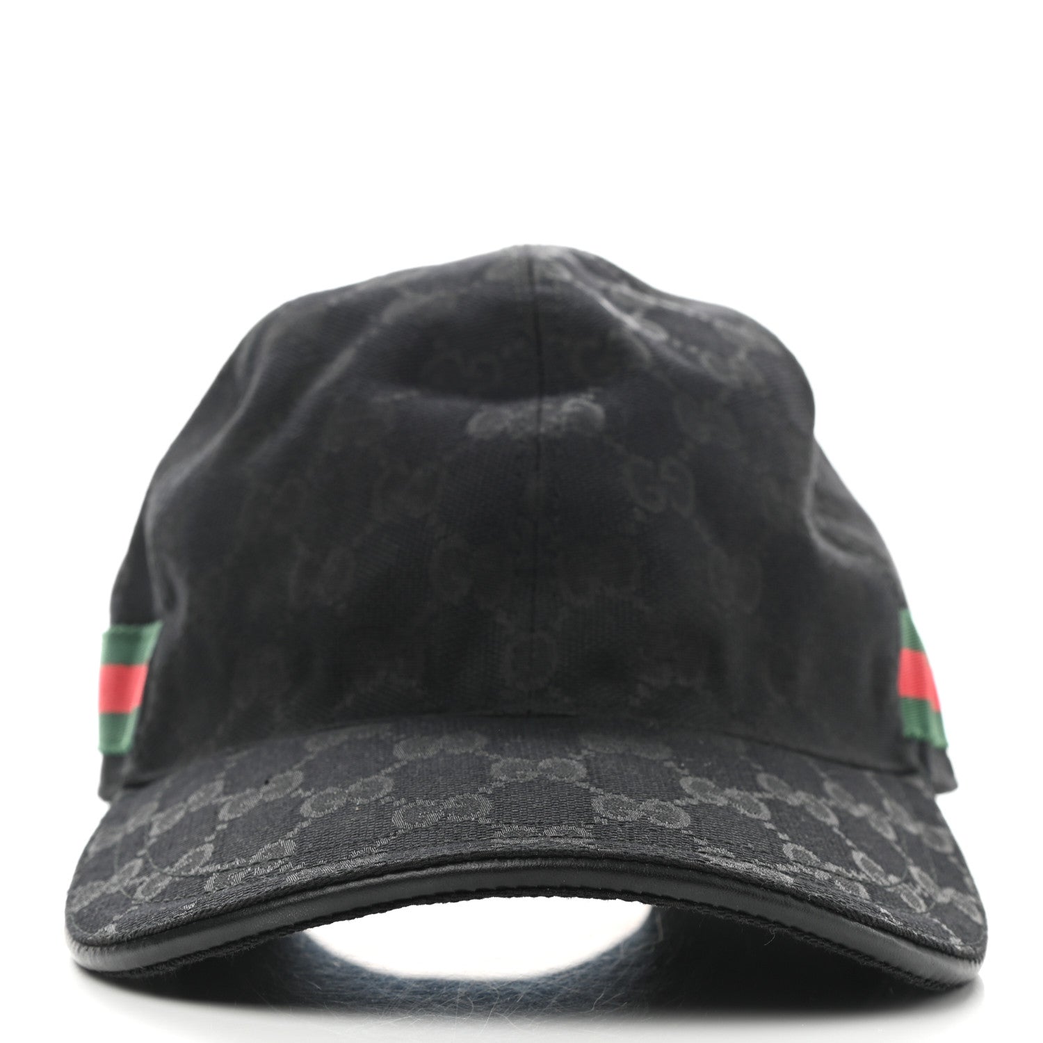 Gucci Monogram Web Baseball Hat M Black 3 of 10
