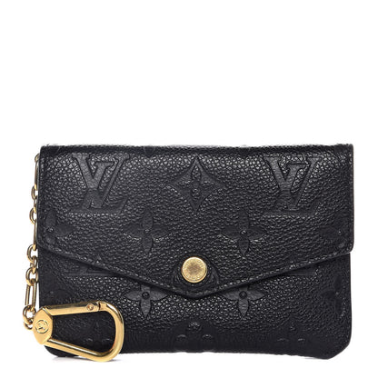 Louis Vuitton Empreinte Key Pouch Black 1 of 8