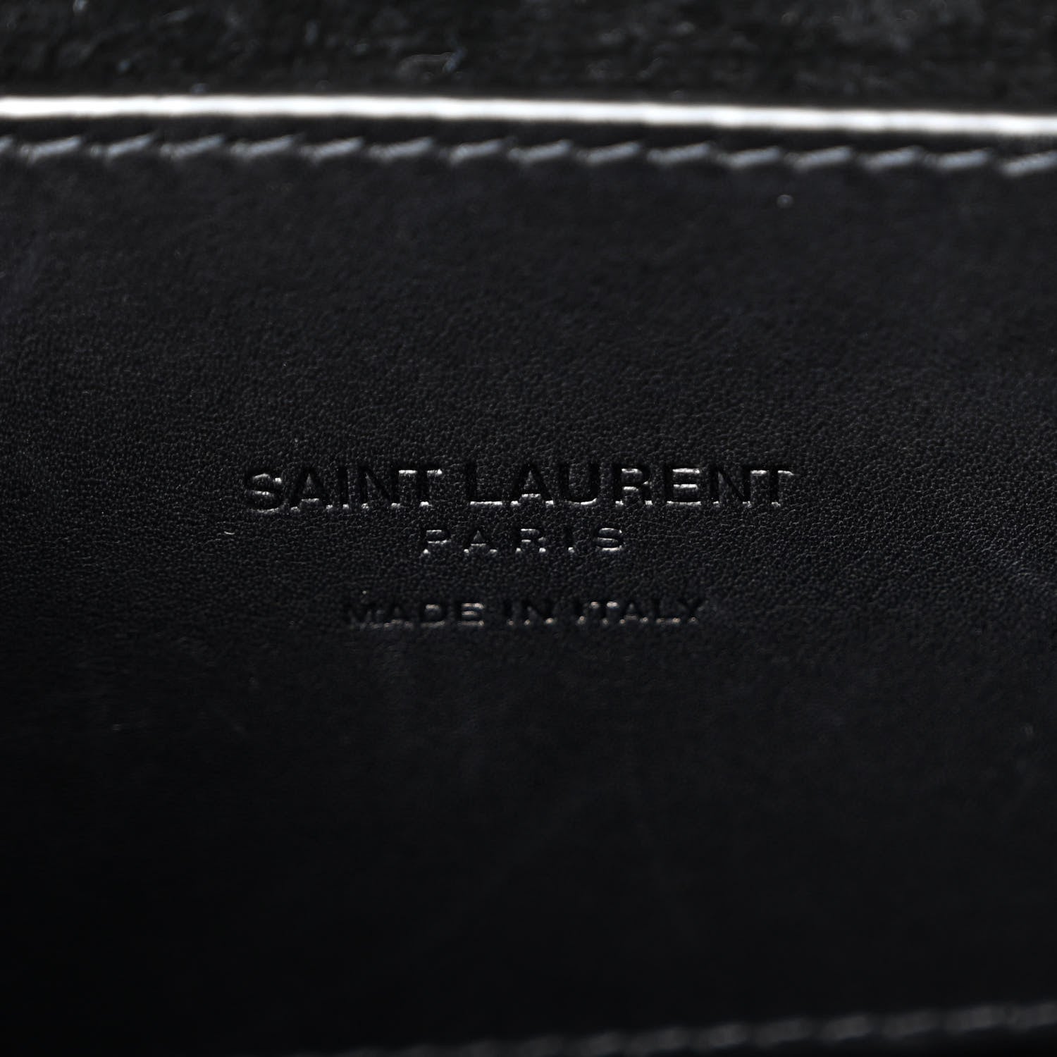 Saint Laurent Smooth Calfskin Classic Monogram Small Kaia Satchel Black 6 of 10