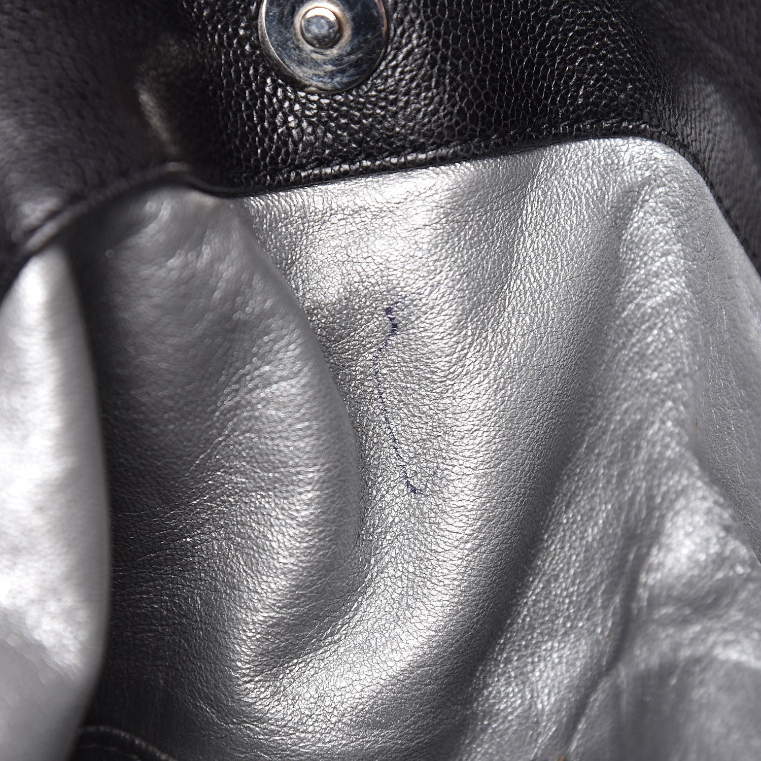 Chanel Glazed Calfskin Large Modern Chain Tote Black 8 of 27