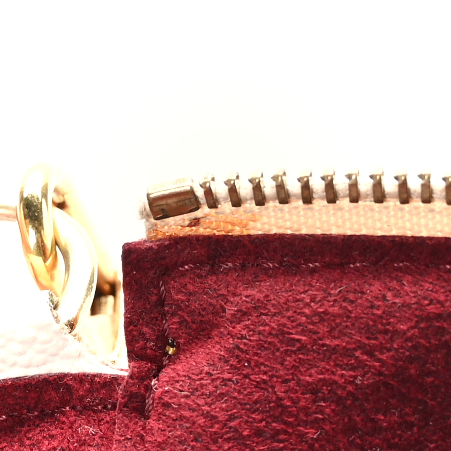 Monogram Multicolor Pochette Accessories White