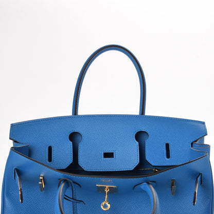 Hermes Epsom Birkin 30 Bleu Zanzibar 8 of 26