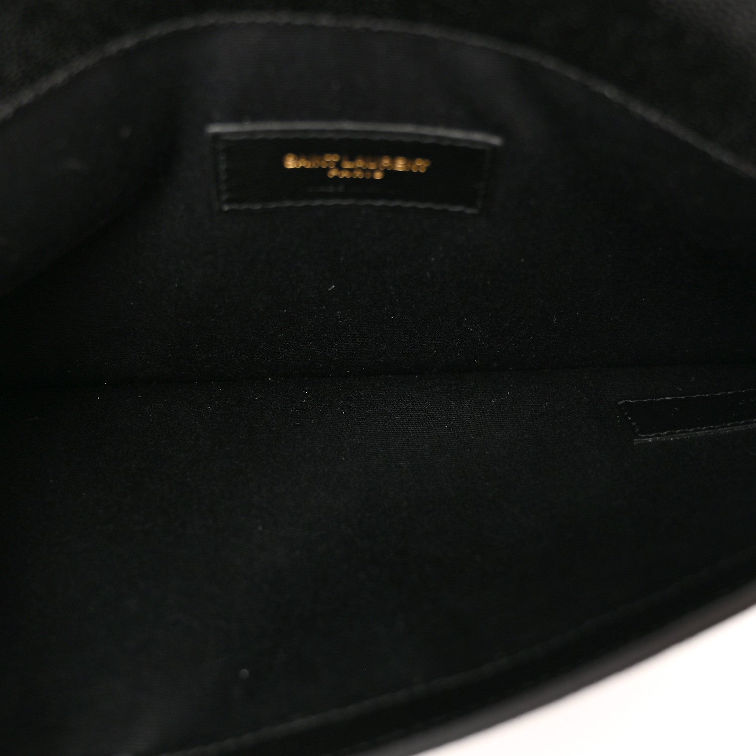 Saint Laurent Grain De Poudre Uptown Pouch Black 5 of 13