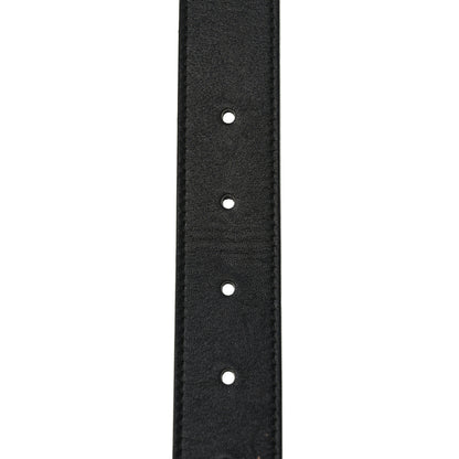 Gucci Calfskin Double G 30mm Belt 80 32 Black 5 of 5