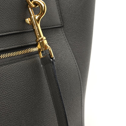 Celine Grained Calfskin Mini Belt Bag Grey 14 of 14