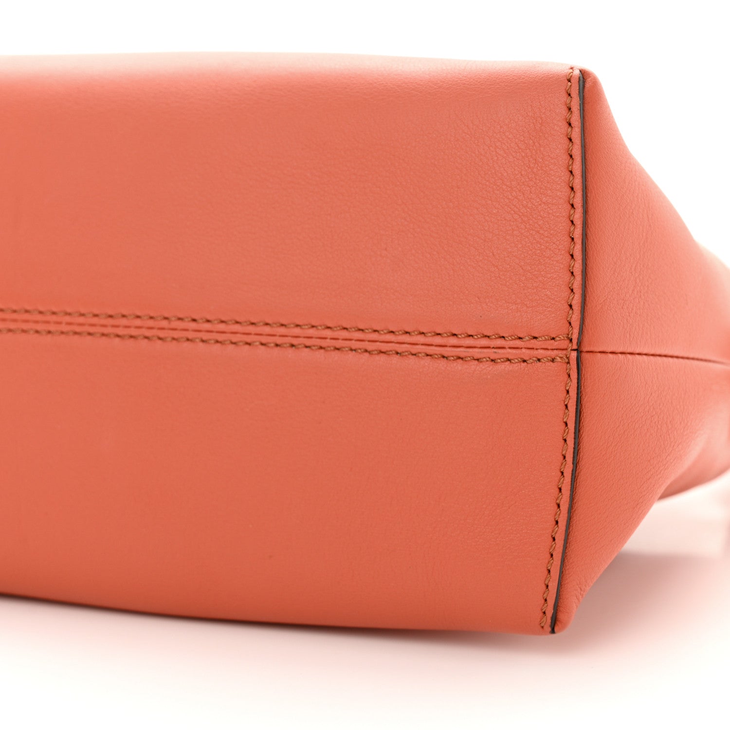 Fendi Vitello Dolce Medium By The Way Boston Bag Pimento 10 of 14