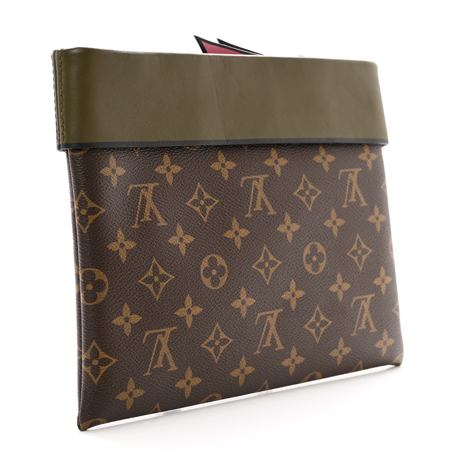 Louis Vuitton Monogram Tuileries Pochette Kaki 3 of 6