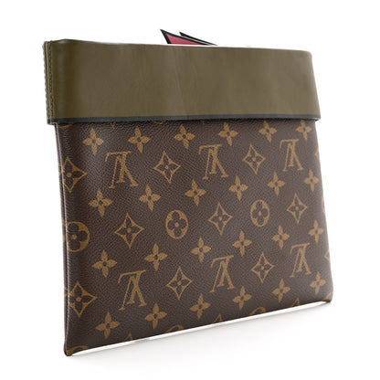 Louis Vuitton Monogram Tuileries Pochette Kaki 3 of 6