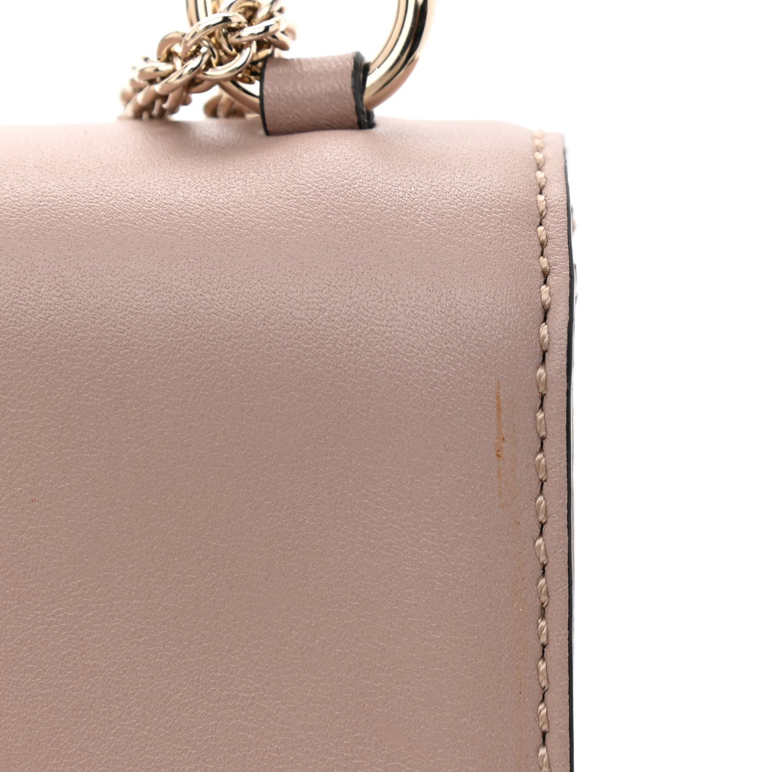 Valentino Garavani Vitello Medium Glam Lock Rockstud Flap Poudre 10 of 10