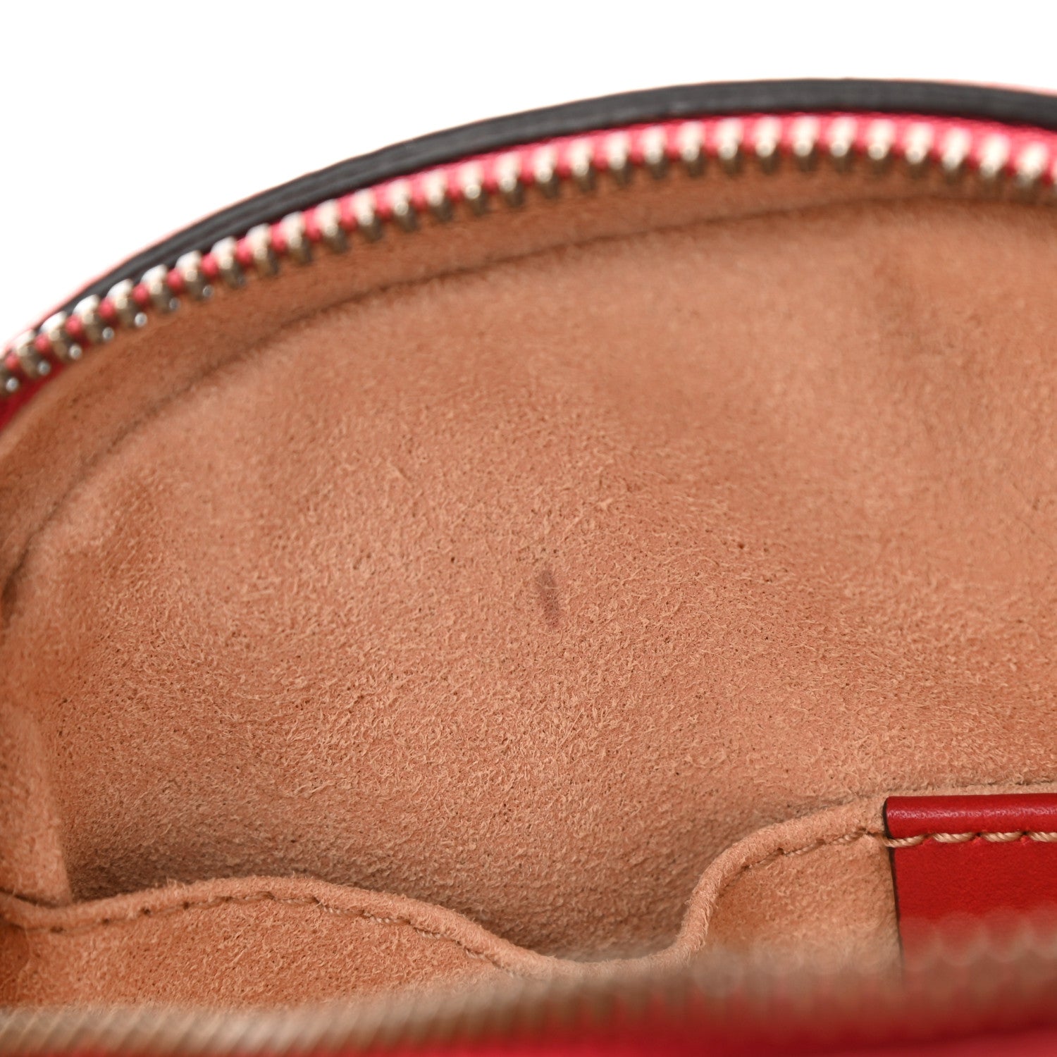Gucci Calfskin Matelasse GG Marmont Belt Bag 85 34 Hibiscus Red 10 of 13