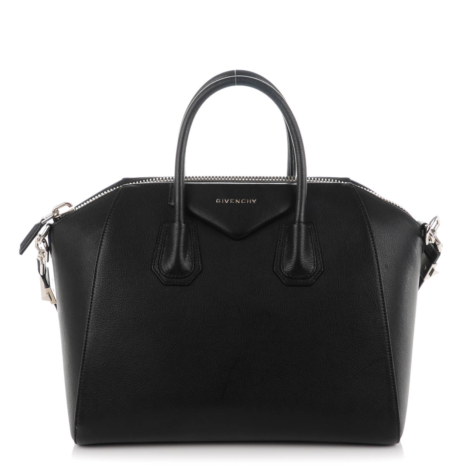 Givenchy Sugar Goatskin Medium Antigona Black 1 of 7