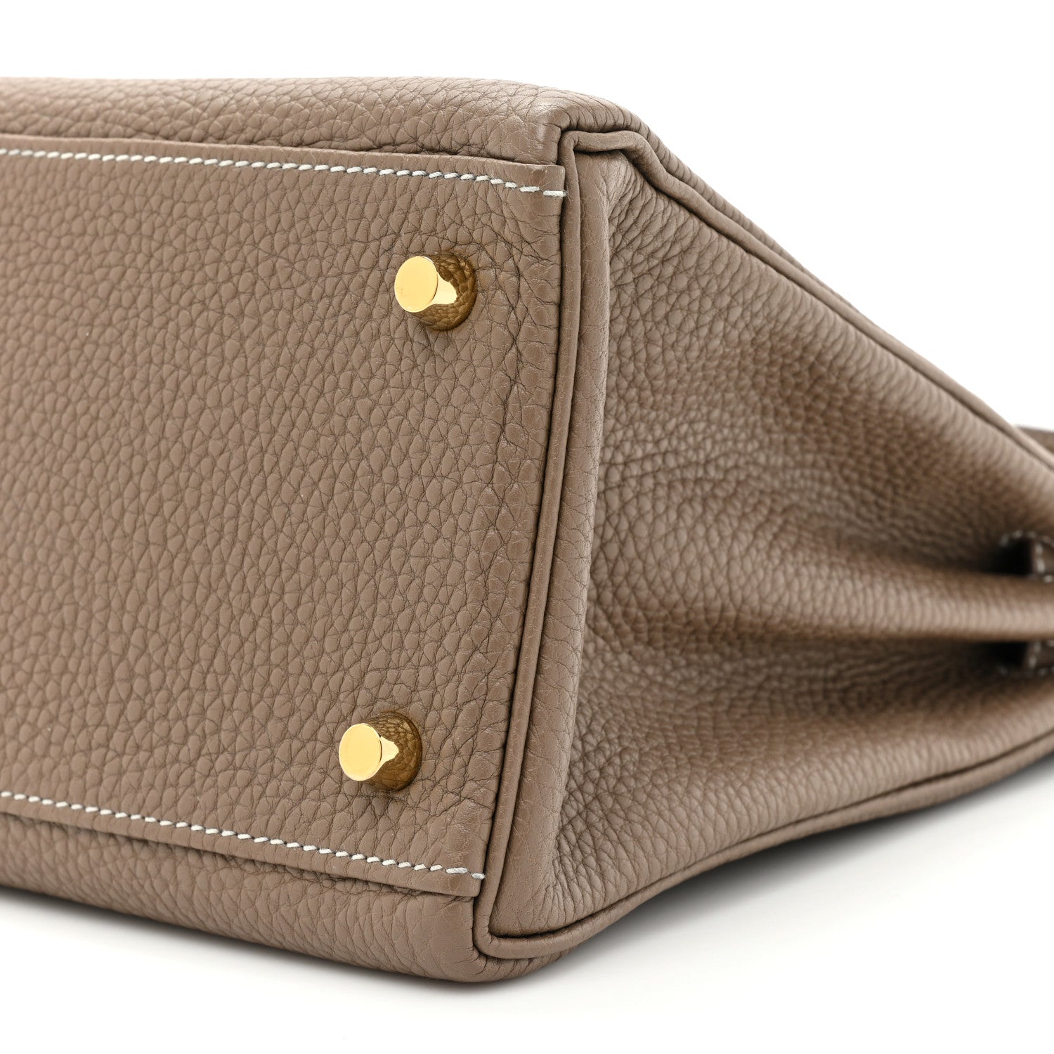 Hermes Togo Kelly Retourne 28 Etoupe 7 of 8