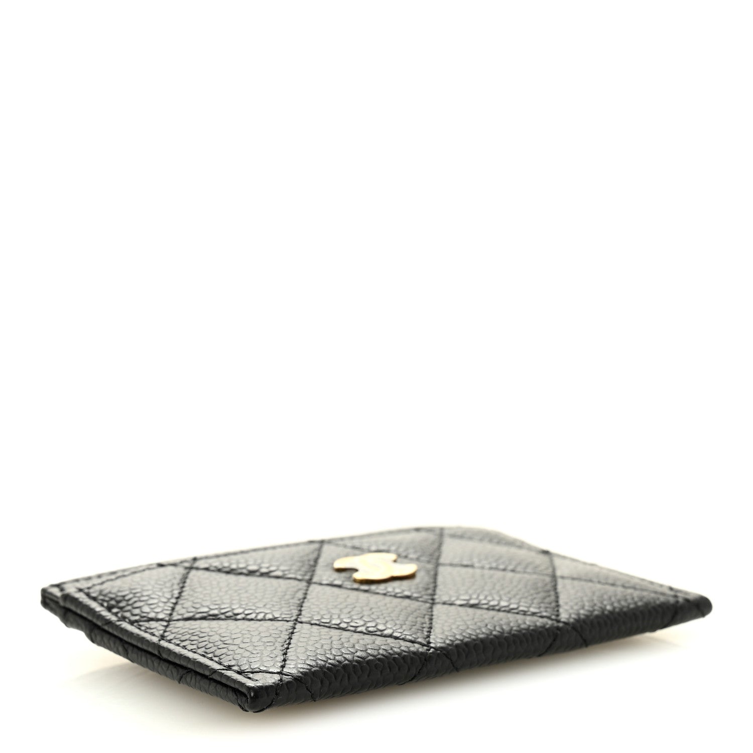 Chanel Caviar Quilted Card Holder Black 4 of 9