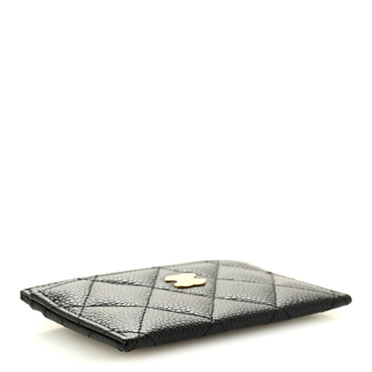 Chanel Caviar Quilted Card Holder Black 4 of 9