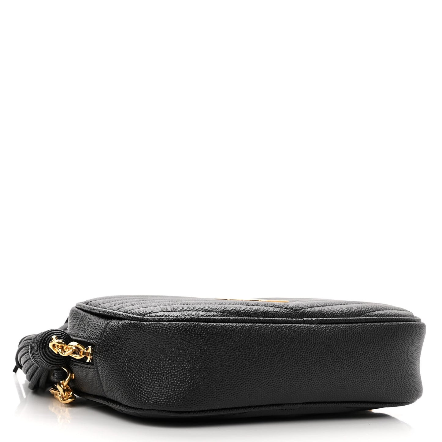 Grain De Poudre Matelasse Monogram Mini Lou Camera Bag Black