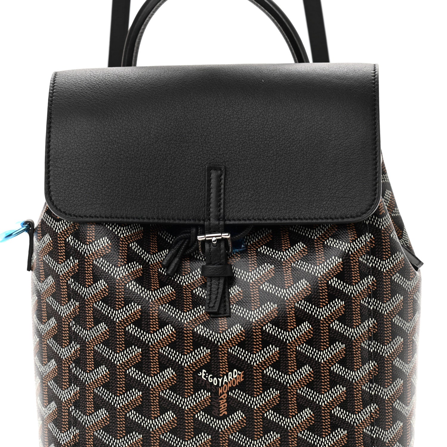 Goyard Goyardine Calfskin Mini Alpin Backpack Black 5 of 8