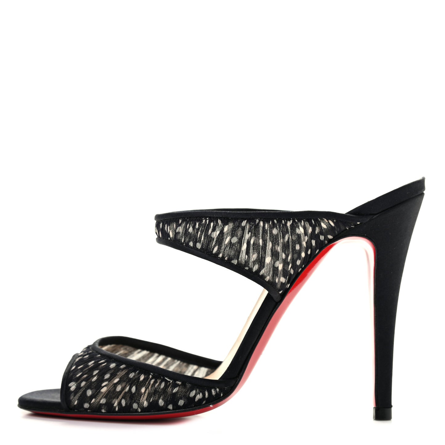 Crepe Satin Chiffon Miss Chief 100 Pumps 38 Black