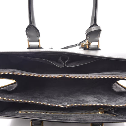 Alexander McQueen Calfskin Heroine Open Tote Grey 7 of 10