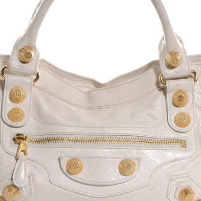 Balenciaga Agneau Giant 21 Gold Hardware City White 12 of 16