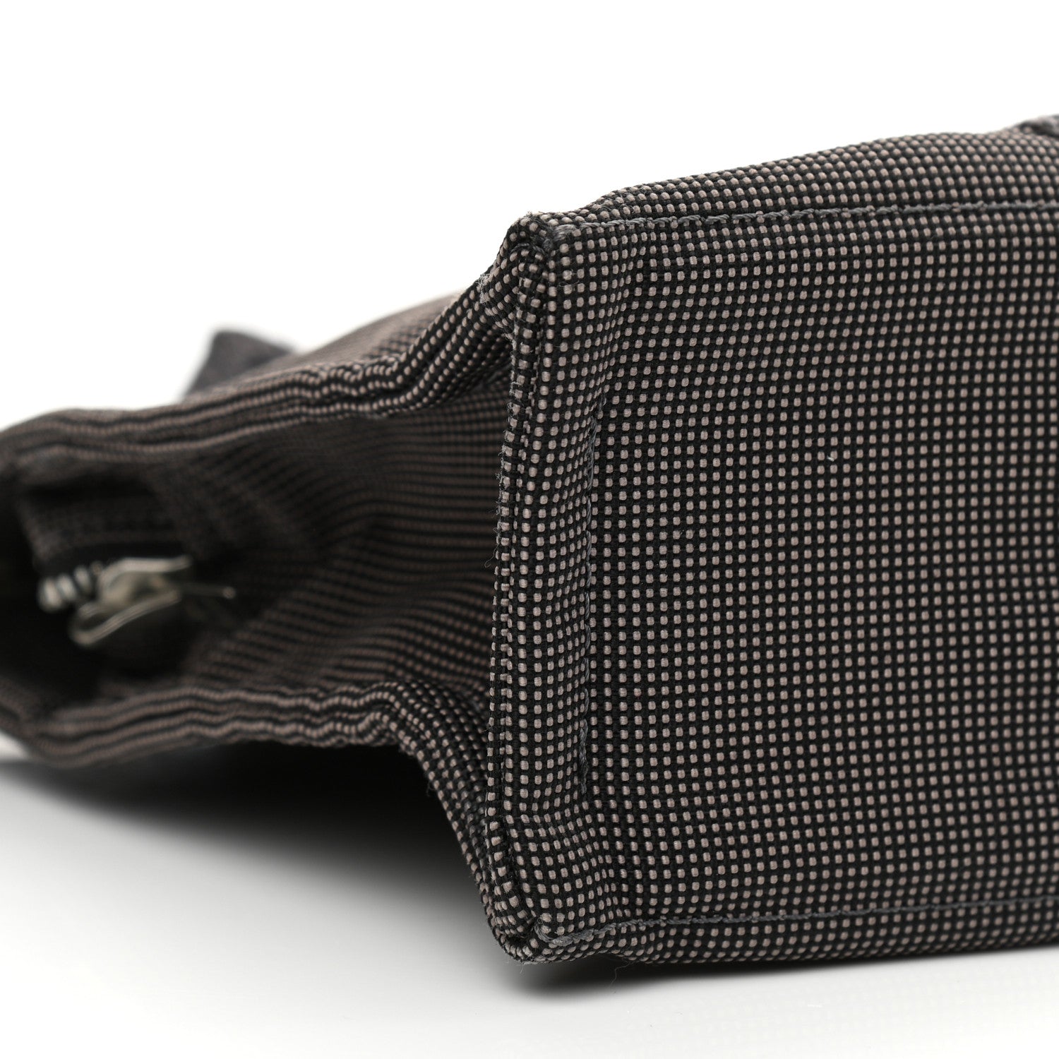 Hermes Canvas Tout Fourre PM Grey 8 of 9