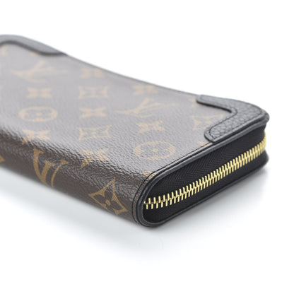 Louis Vuitton Monogram Zippy Retiro Wallet Black 7 of 9