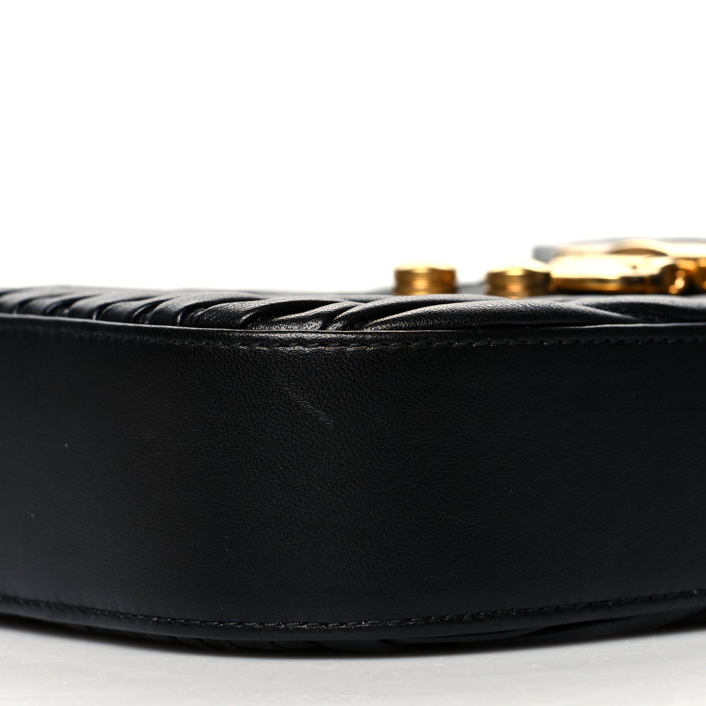 Nappa Matelasse Mini Crossbody Black