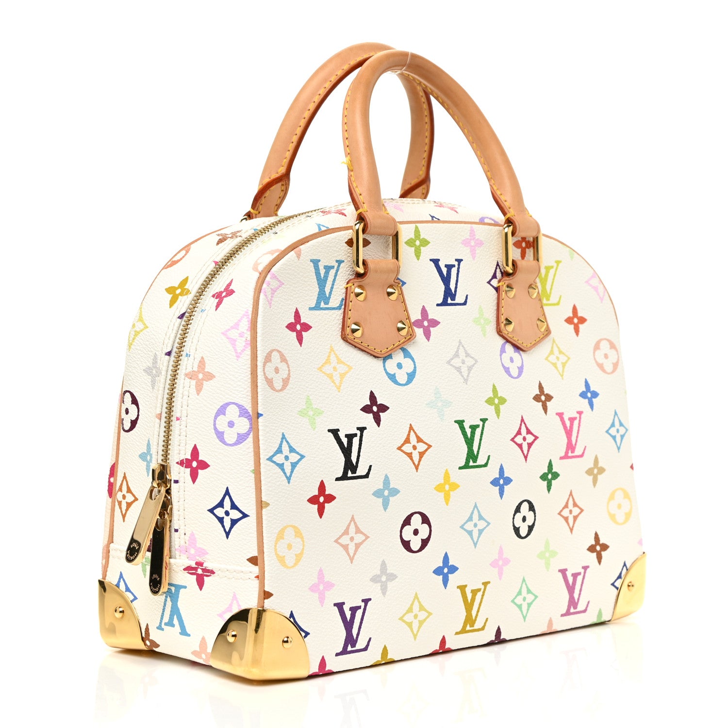 Louis Vuitton Monogram Multicolor Trouville White 3 of 23
