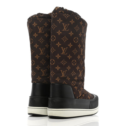 Louis Vuitton Monogram Polar Flat High Boots 38 4 of 9