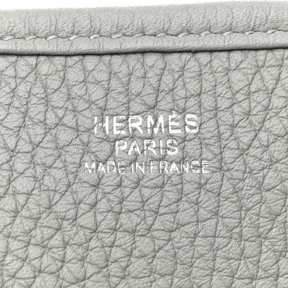Hermes Taurillon Clemence Evelyne III PM Gris Mouette 6 of 13