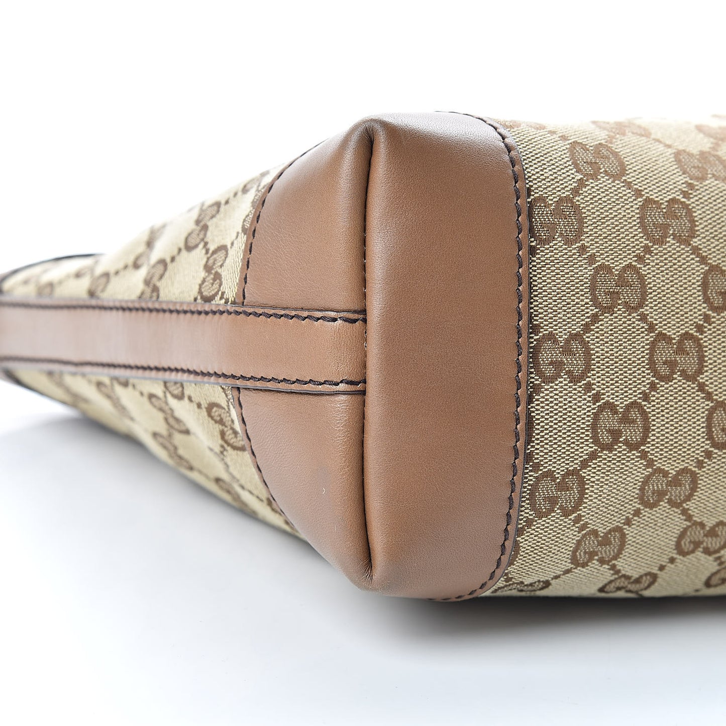 Monogram Small Craft Tote Light Brown