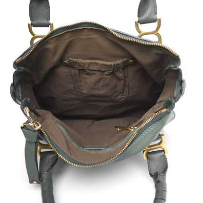 Chloe Calfskin Medium Marcie Satchel Eucalyptus 5 of 18
