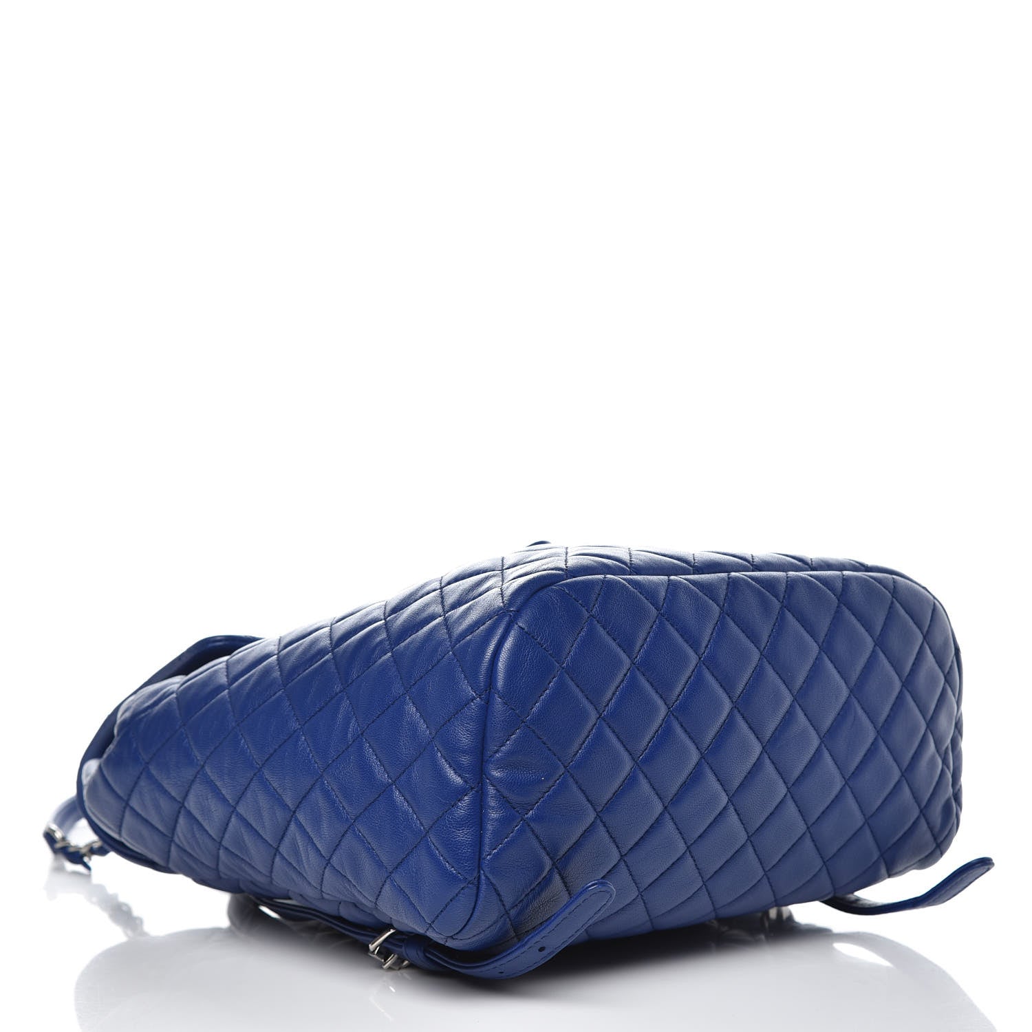Chanel Lambskin Quilted Large Urban Spirit Backpack Blue 4 of 9