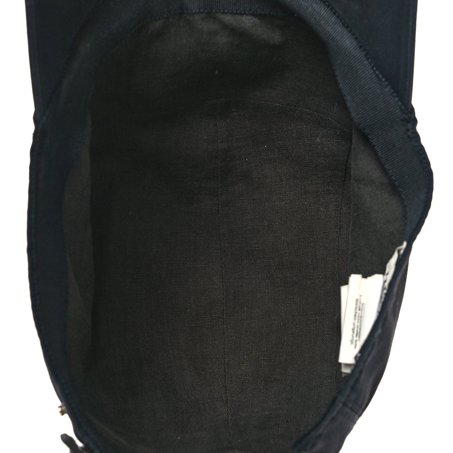 Stretch Cotton Lambskin Nevada Puzzle Equestre Hat 58 Black