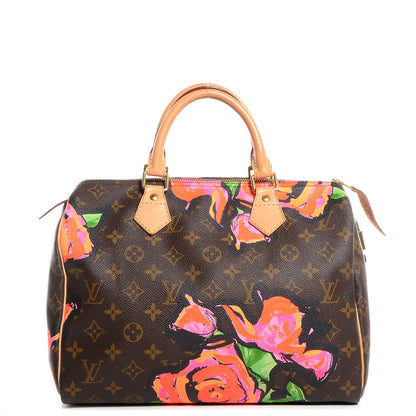 Louis Vuitton Monogram Roses Speedy 30 1 of 7