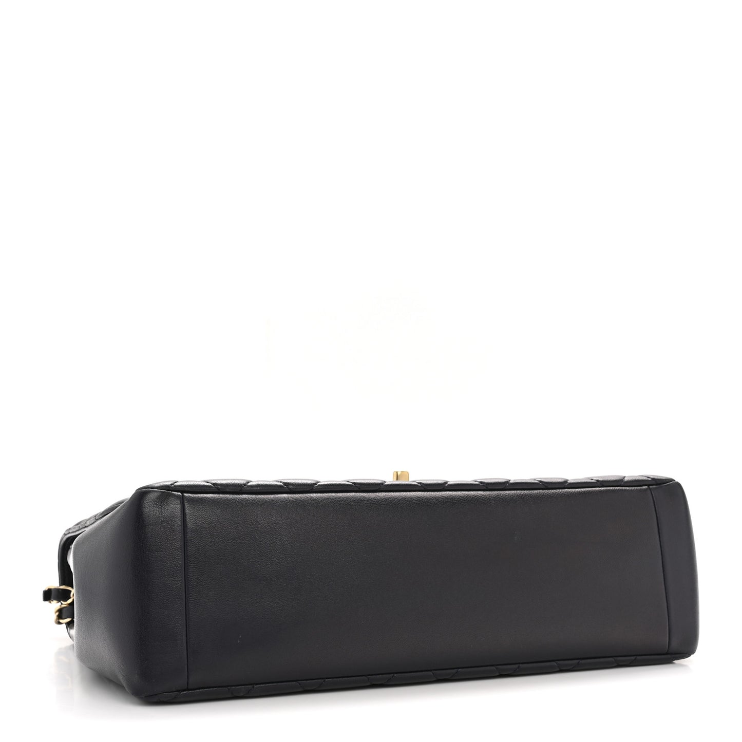 Lambskin Quilted Medium Mademoiselle Chic Flap Navy