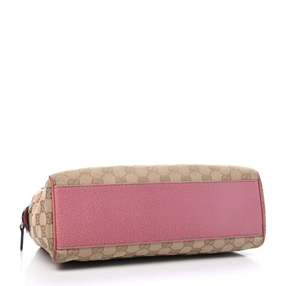 Gucci Monogram Small Charmy Boston Pink 3 of 5