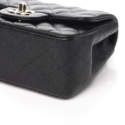 Chanel Caviar Quilted Mini Square Flap Black 8 of 9