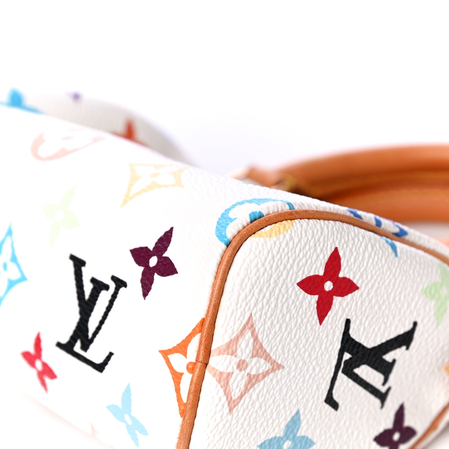 Monogram Multicolor Mini Sac HL Speedy White