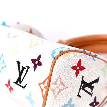 Louis Vuitton Monogram Multicolor Mini Sac HL Speedy White 8 of 8
